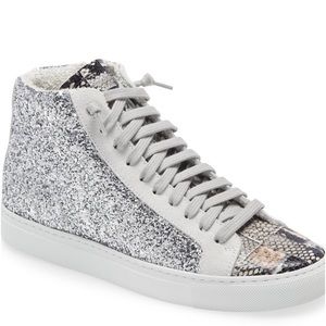 P448 Glitter High top